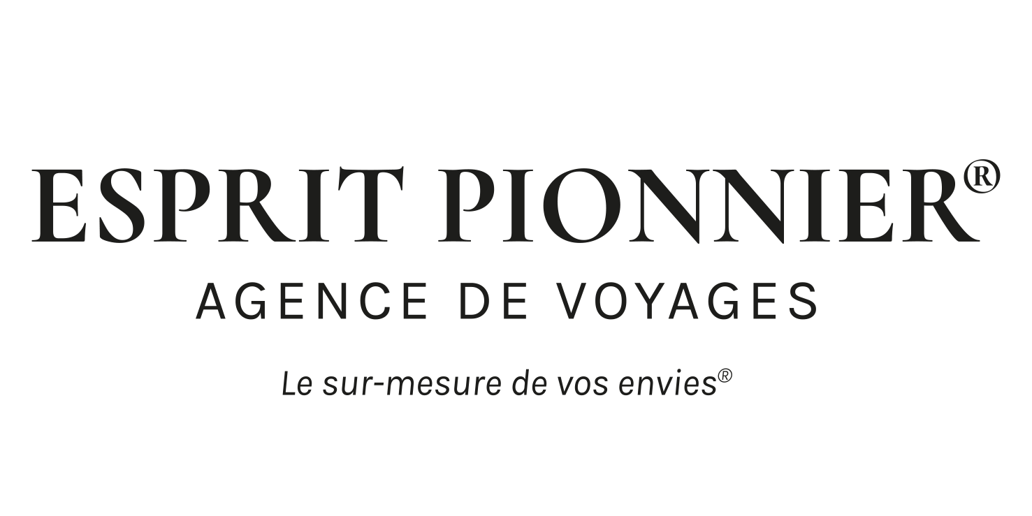 logo responsive agence de voyage esprit pionnier
